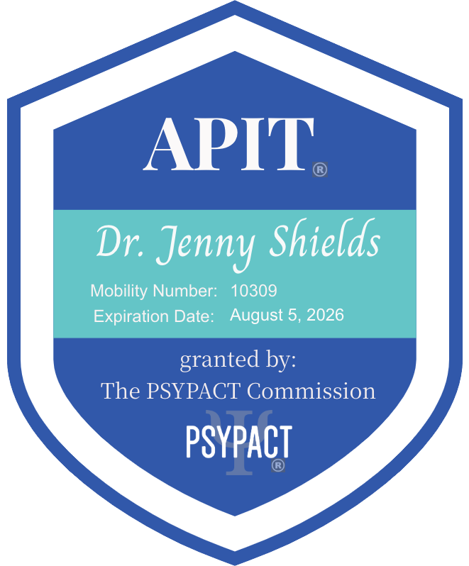 A graphic of a certificate with the words "APIT Credential" and a stylized checkmark.